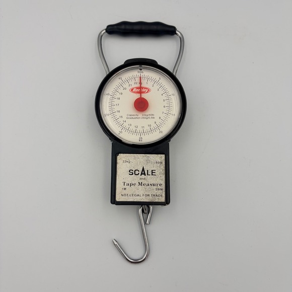 Berkley Jensen Other - Berkley Scale and Tape Measure Fishing Luggage‎ Weight Hook